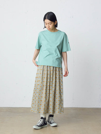 LIBERTY print farmer's skirt