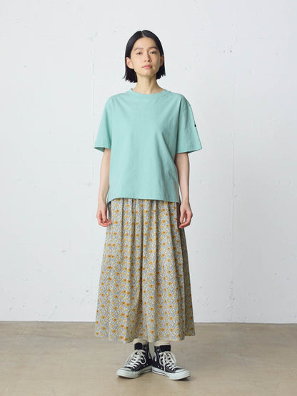 LIBERTY print farmer's skirt