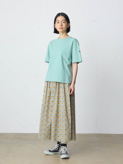 LIBERTY print farmer's skirt