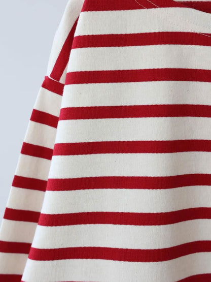 TOURNIER basque border T-shirt