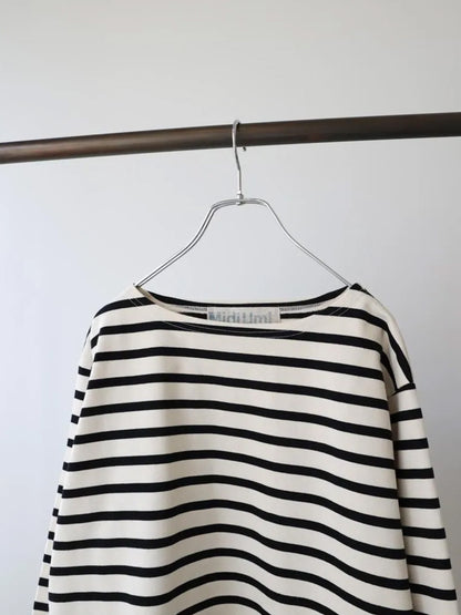 TOURNIER basque border T-shirt