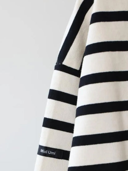 TOURNIER basque border T-shirt