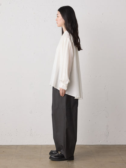 cotton wool back gather shirt