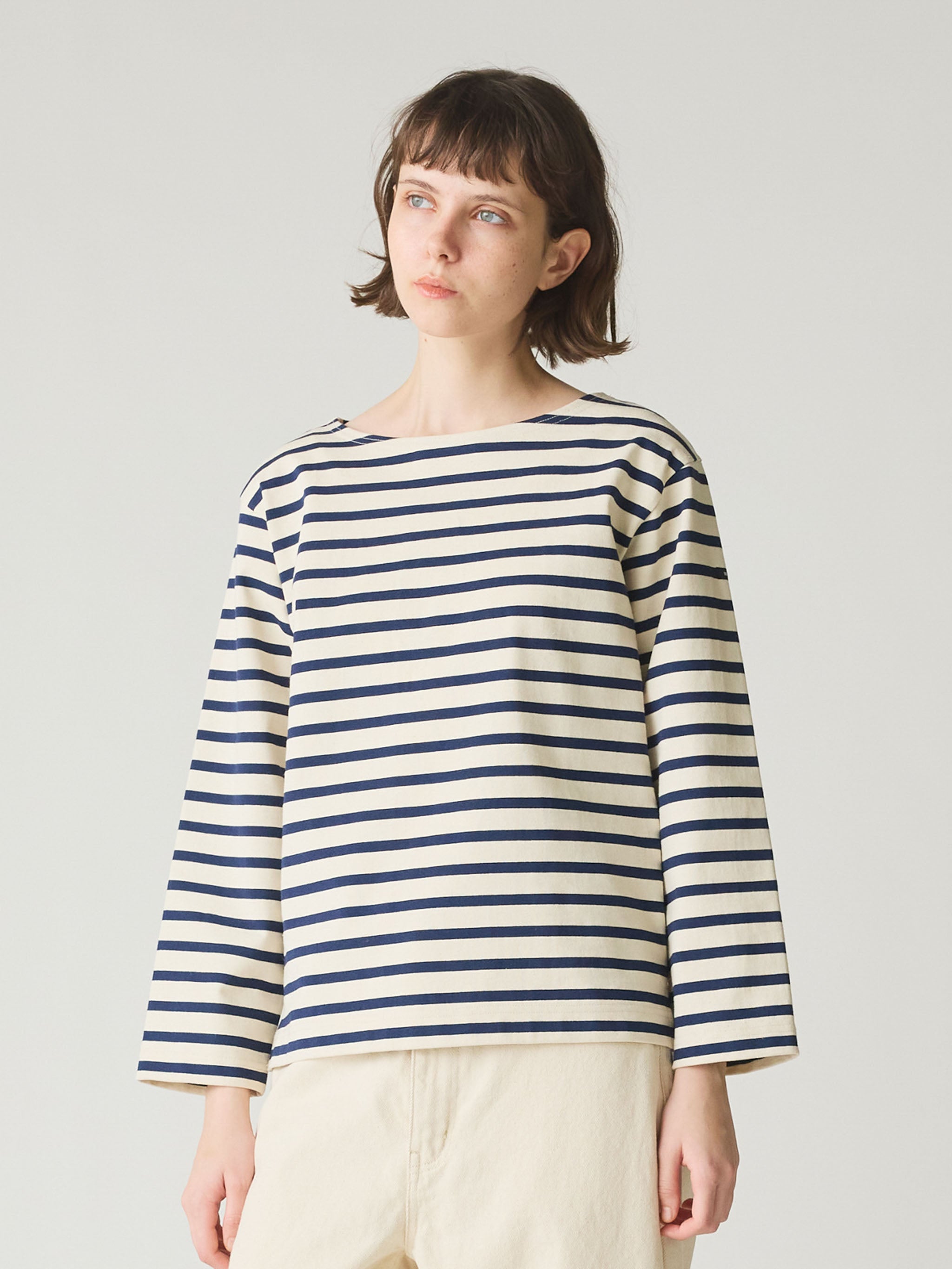 TOURNIER basque border T-shirt