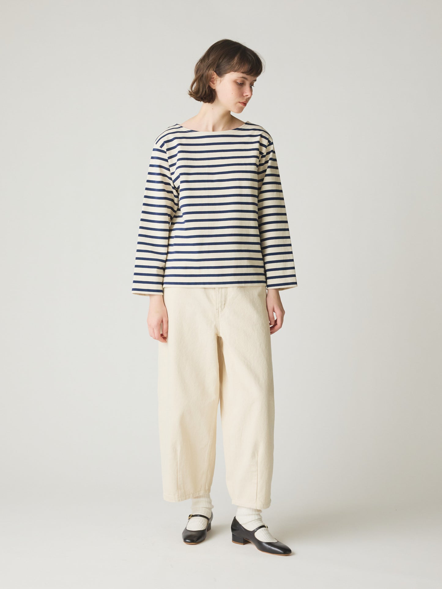 TOURNIER basque border T-shirt