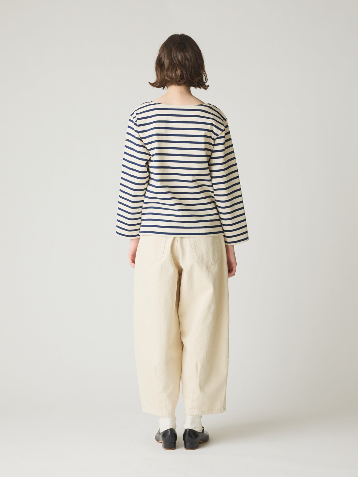 TOURNIER basque border T-shirt