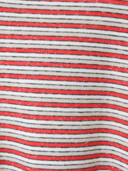 multi border pullover long sleeve