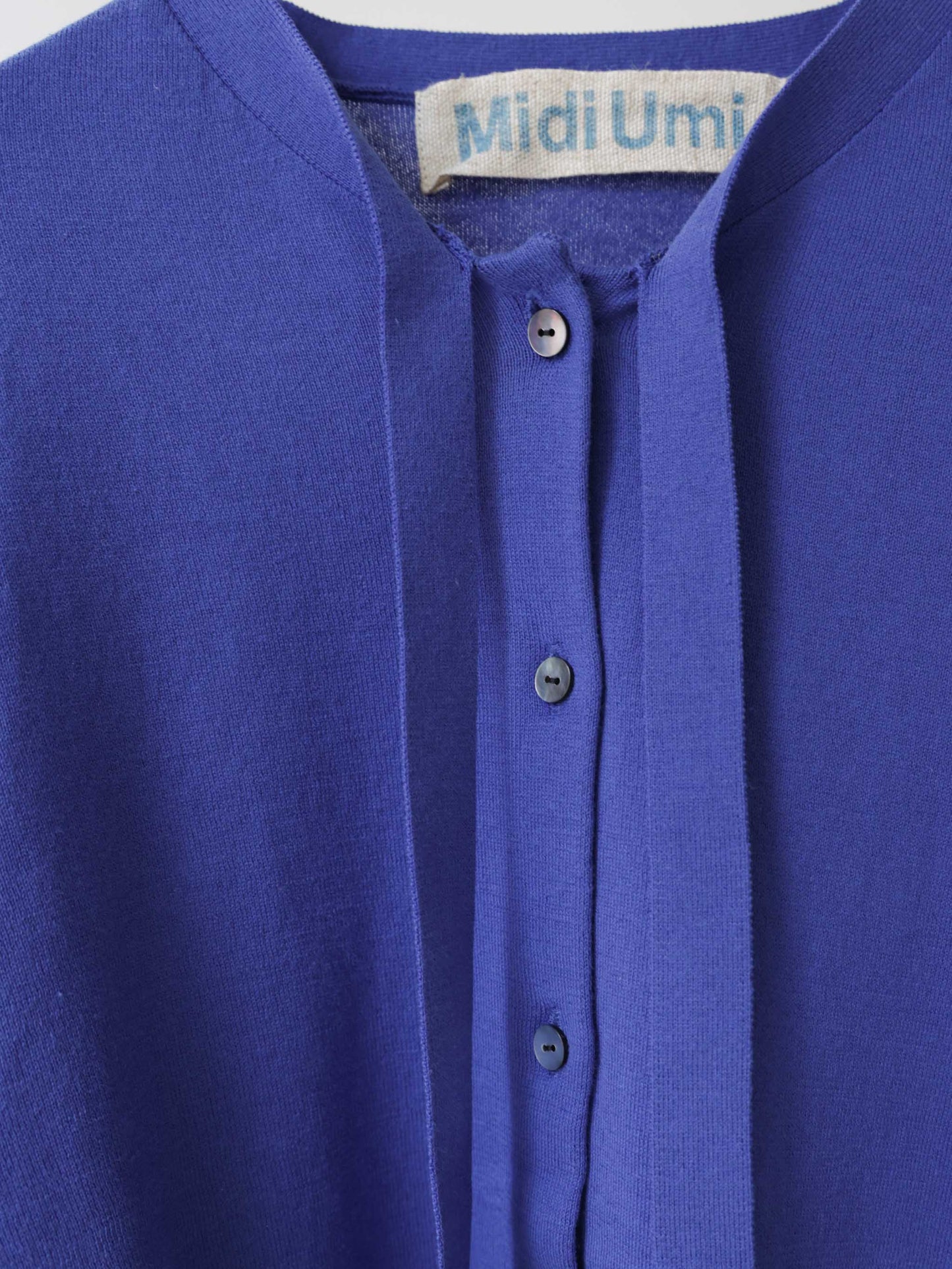 bow-tie knit cardigan