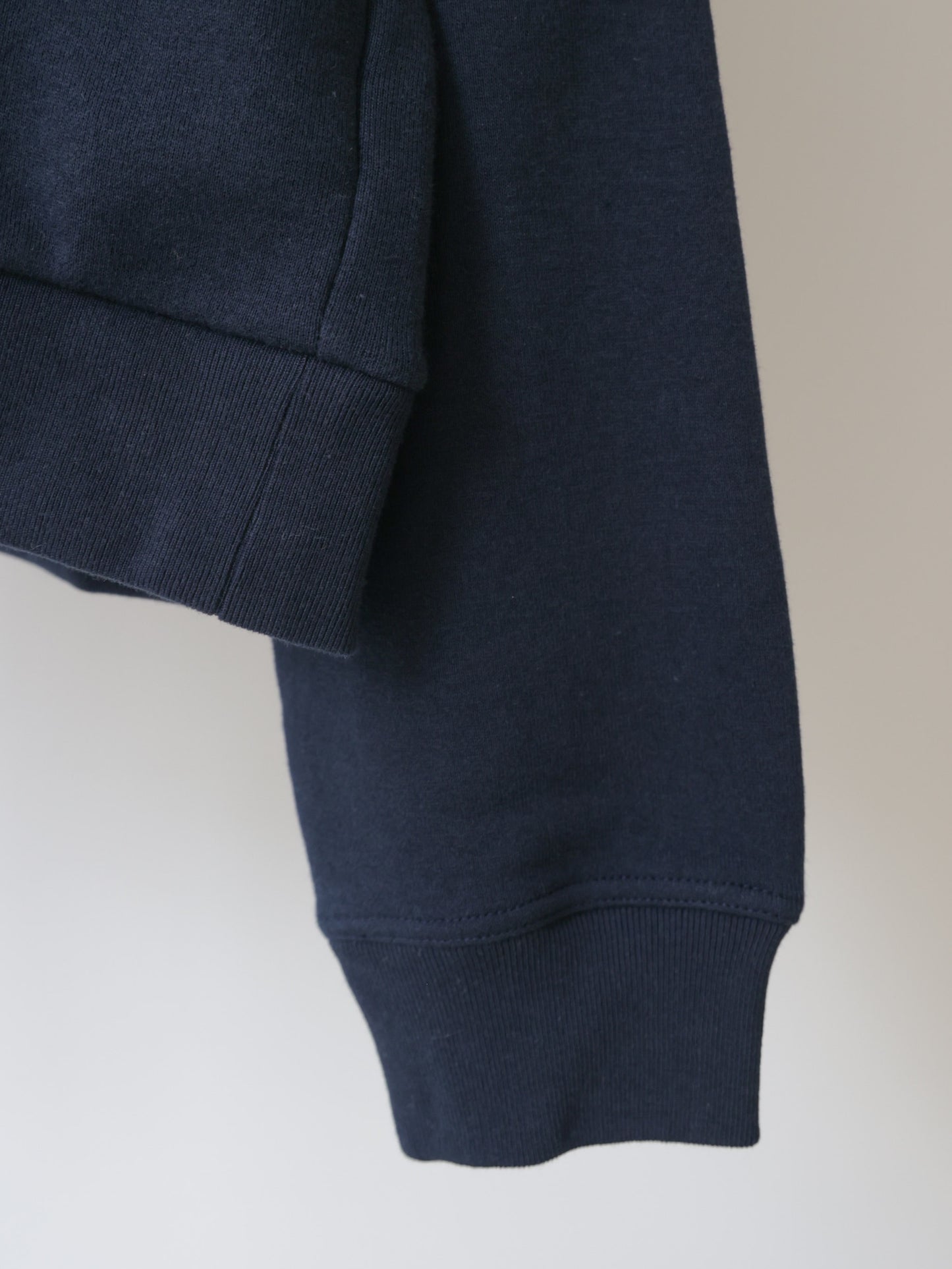 loopwheele sweat parka