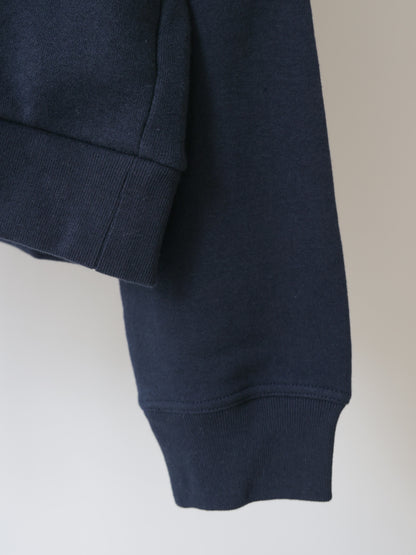 loopwheele sweat parka