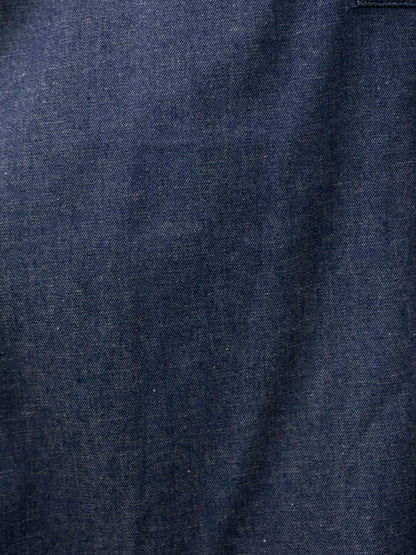 denim side strap vest