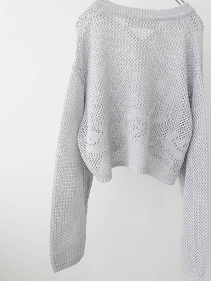 needle work cardigan