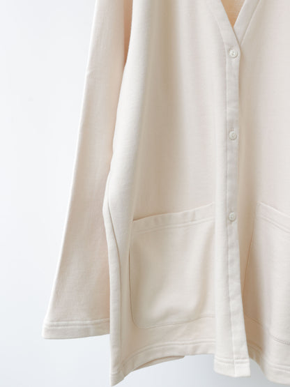 HOME sweat wide cardigan