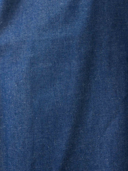 denim side strap vest