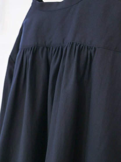 cotton wool back gather shirt