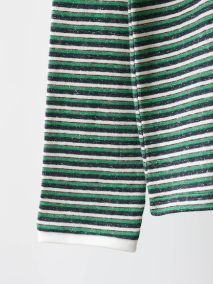 multi border pullover long sleeve