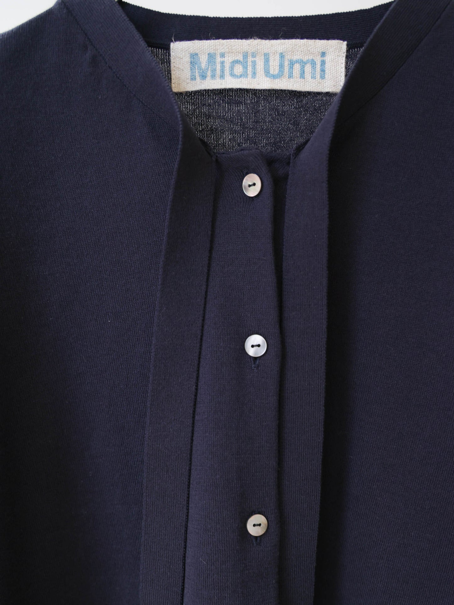 bow-tie knit cardigan