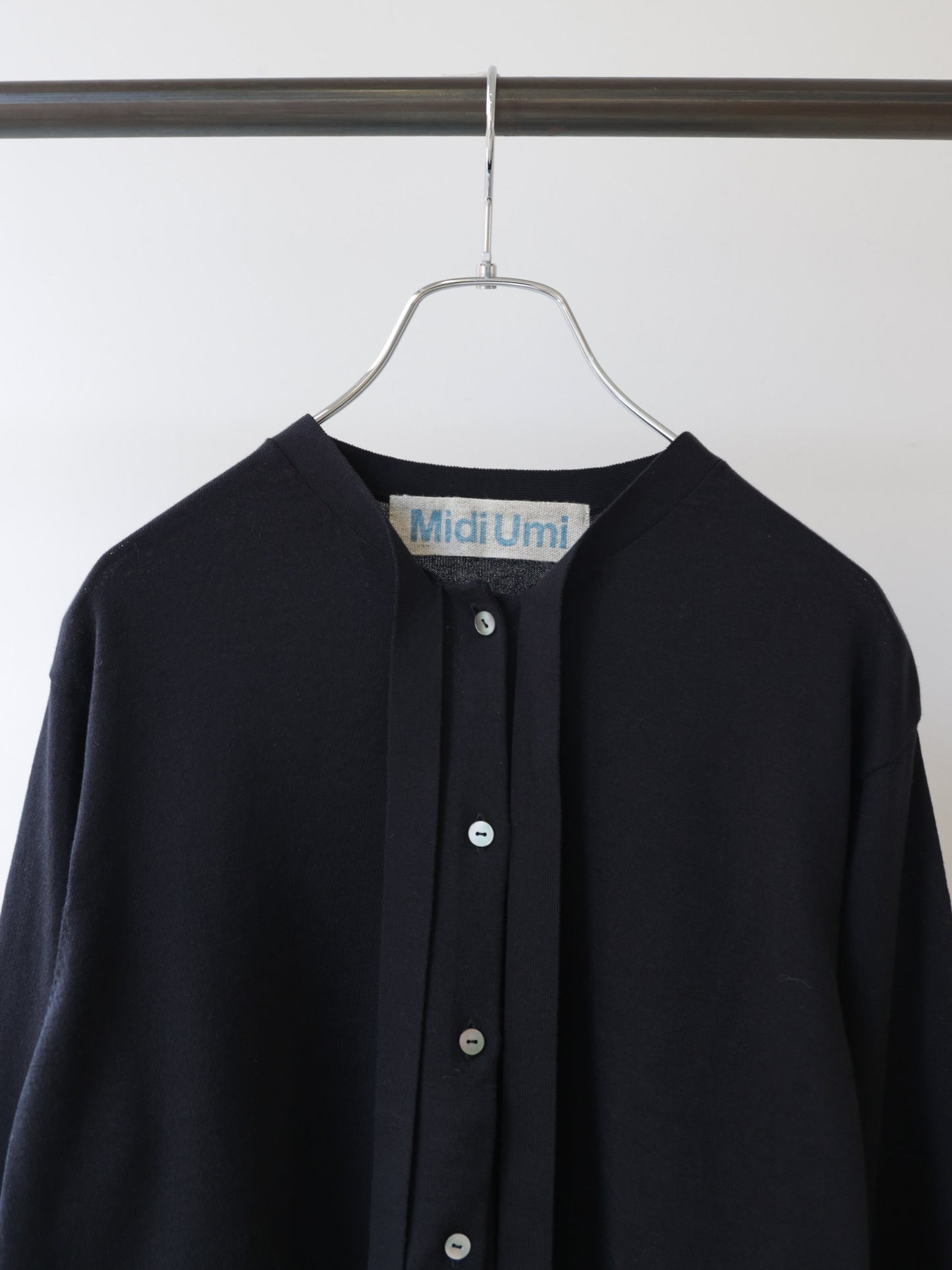 bow-tie knit cardigan