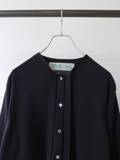 bow-tie knit cardigan