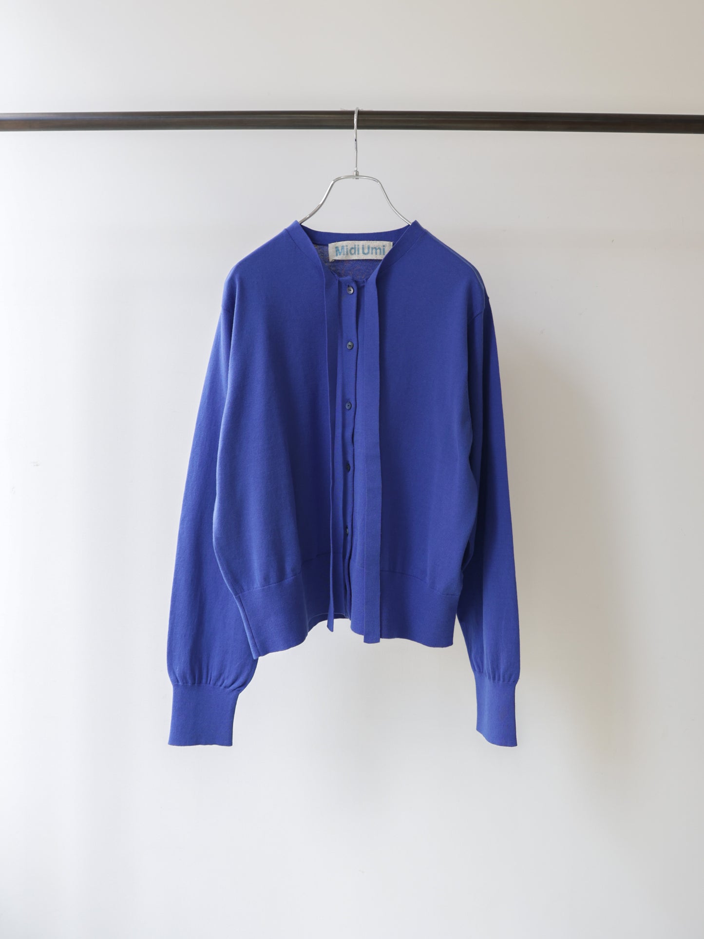 bow-tie knit cardigan