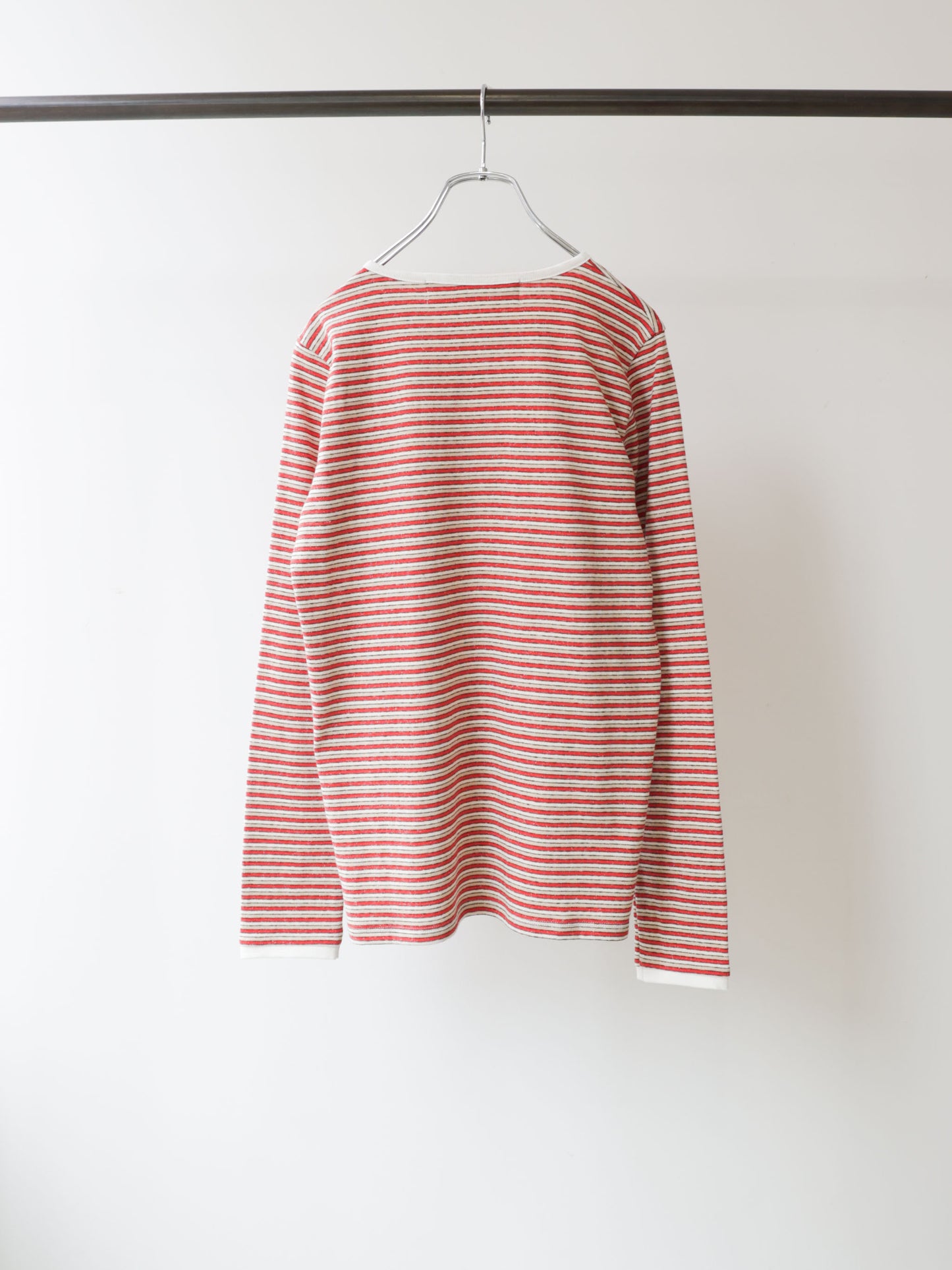 multi border pullover long sleeve