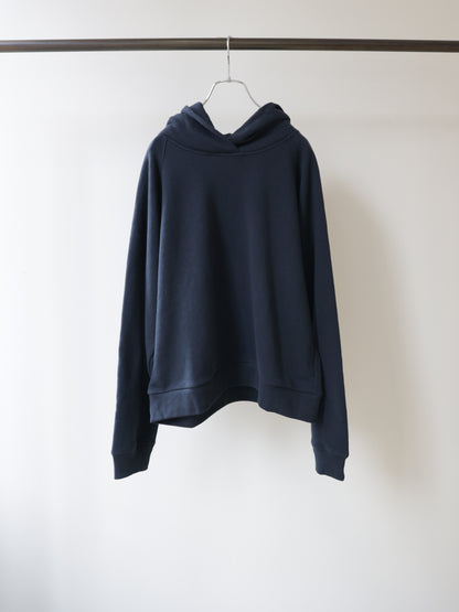 loopwheele sweat parka