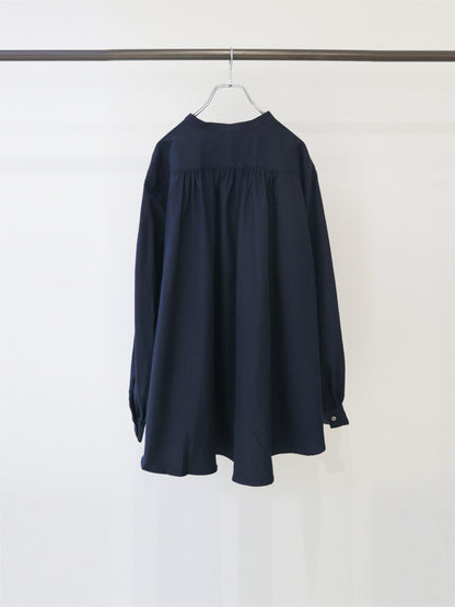 cotton wool back gather shirt