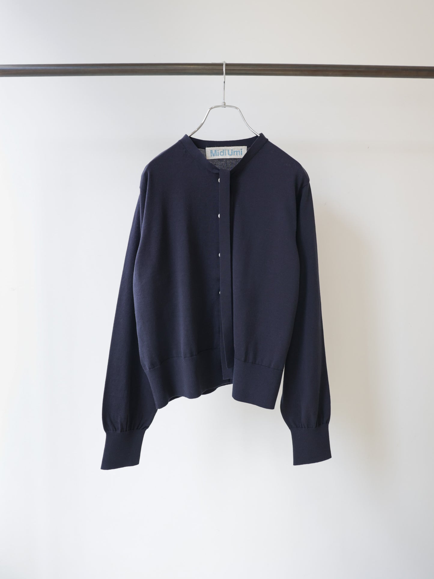 bow-tie knit cardigan