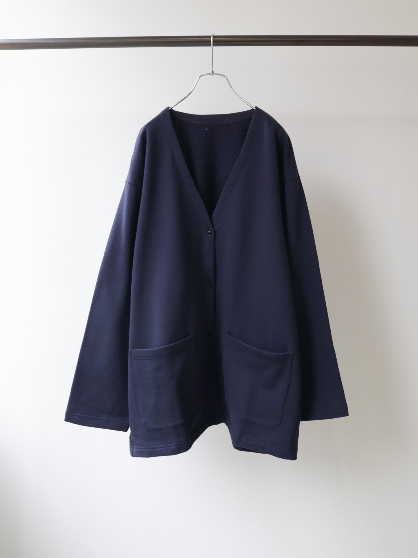 HOME sweat wide cardigan