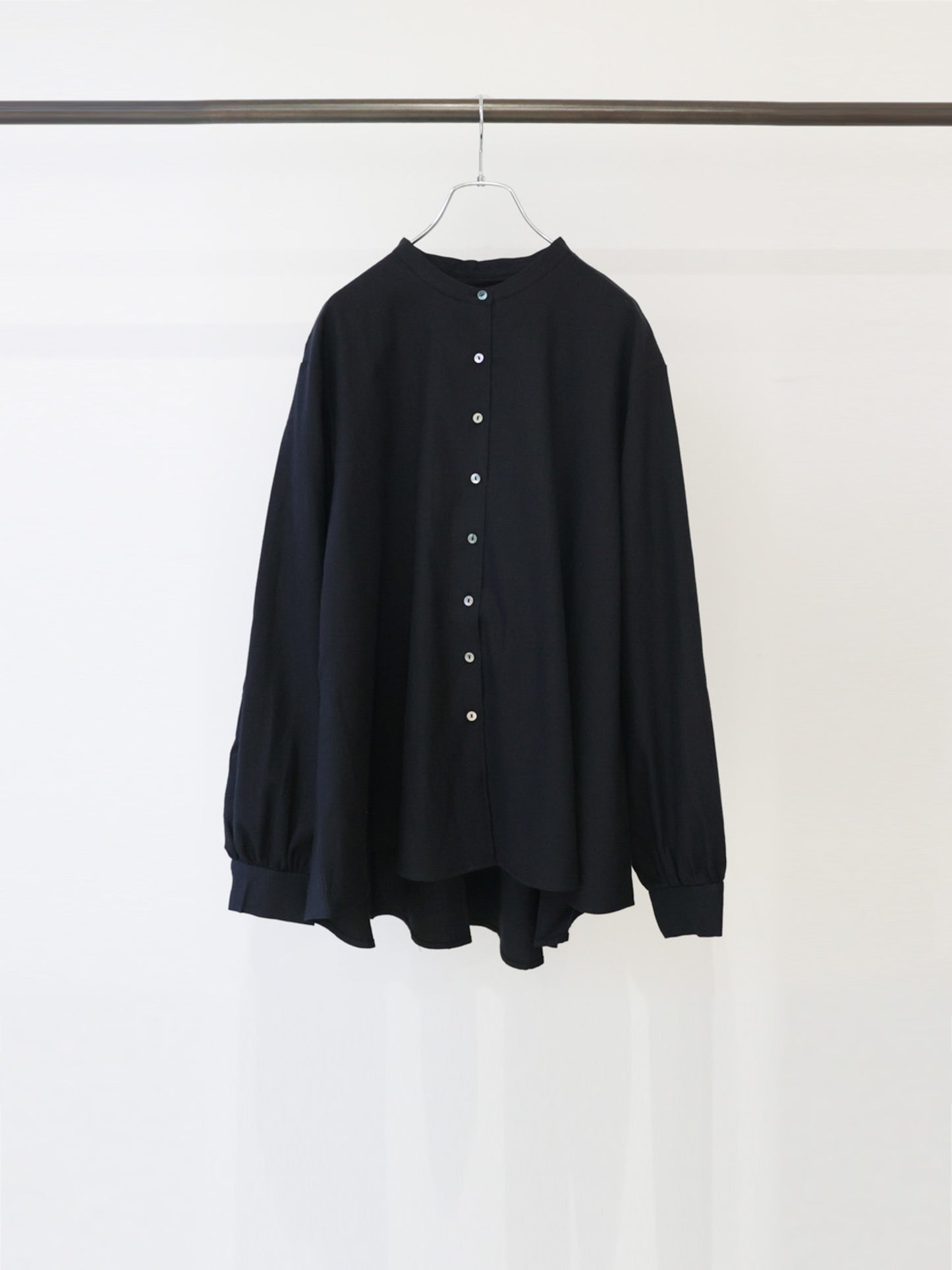 cotton wool back gather shirt