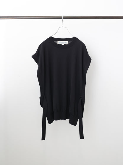 side ribbon vest