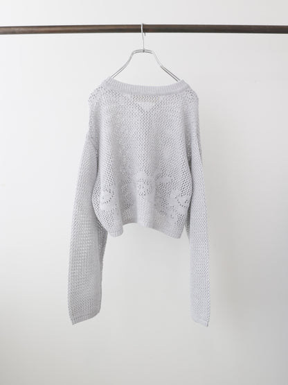 needle work cardigan