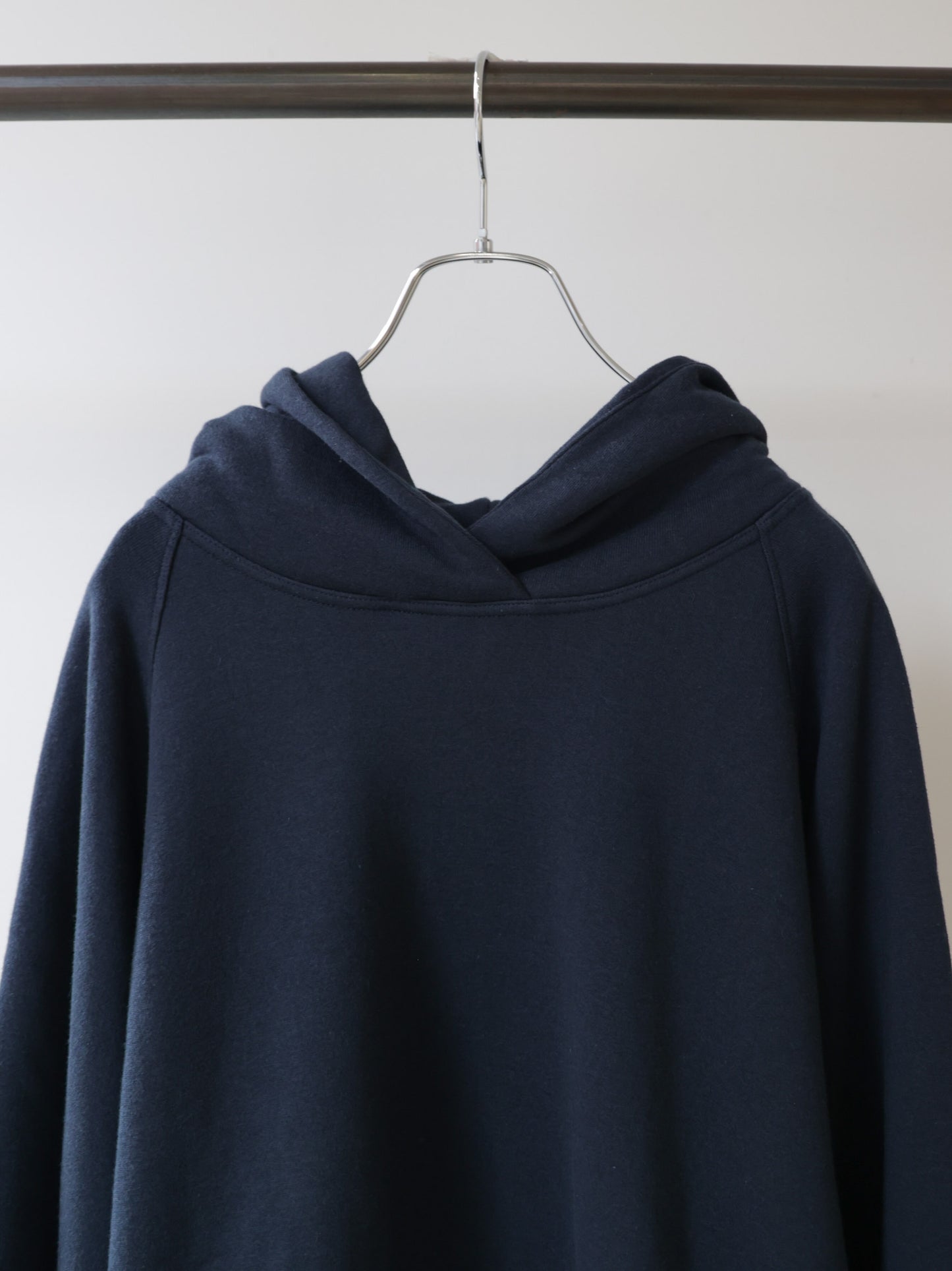 loopwheele sweat parka