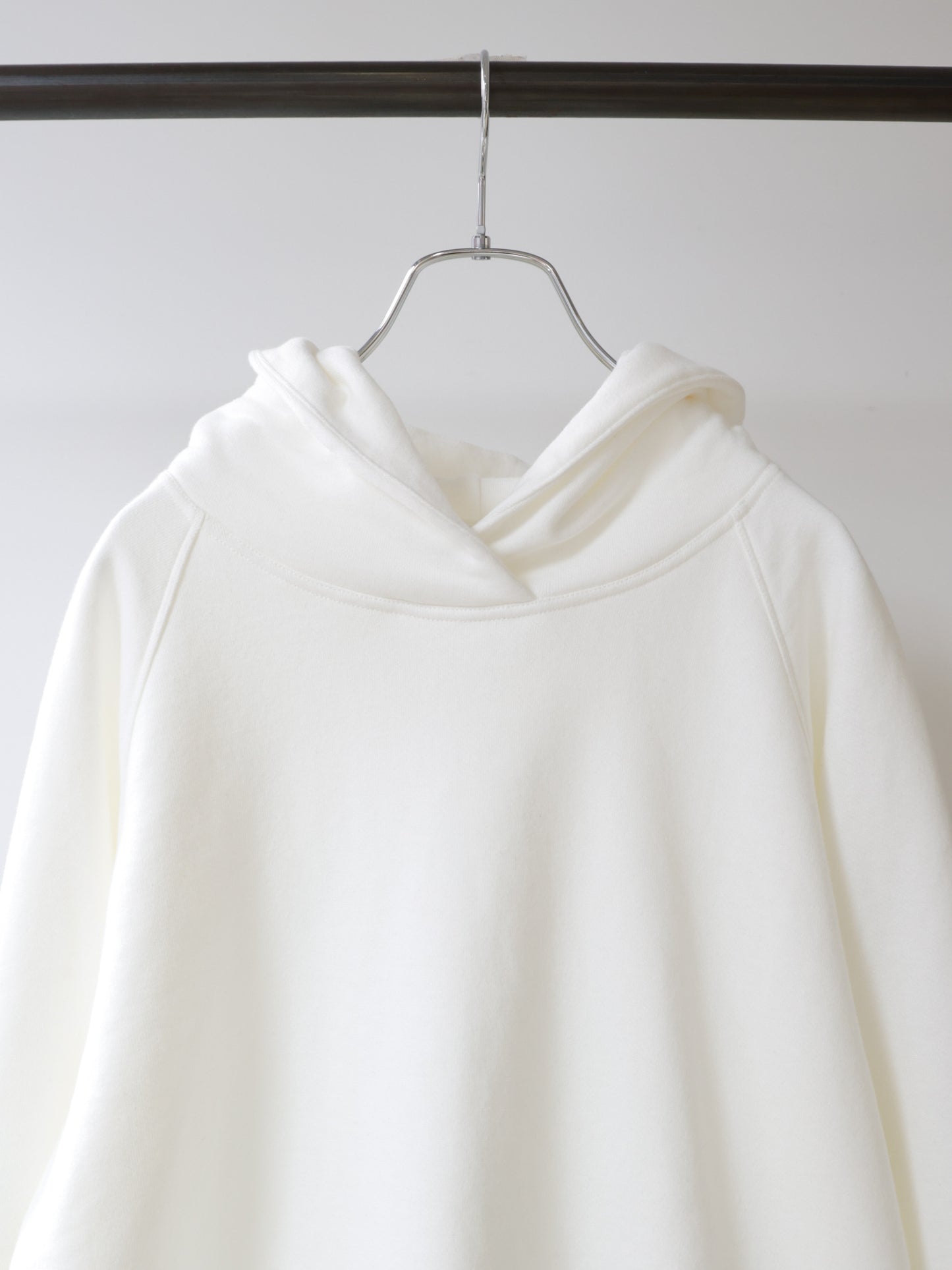 loopwheele sweat parka