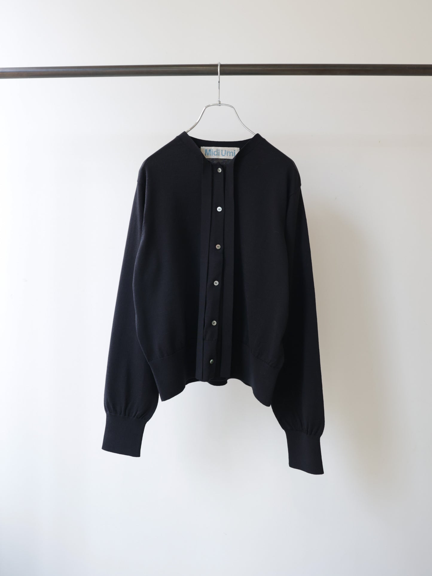 bow-tie knit cardigan