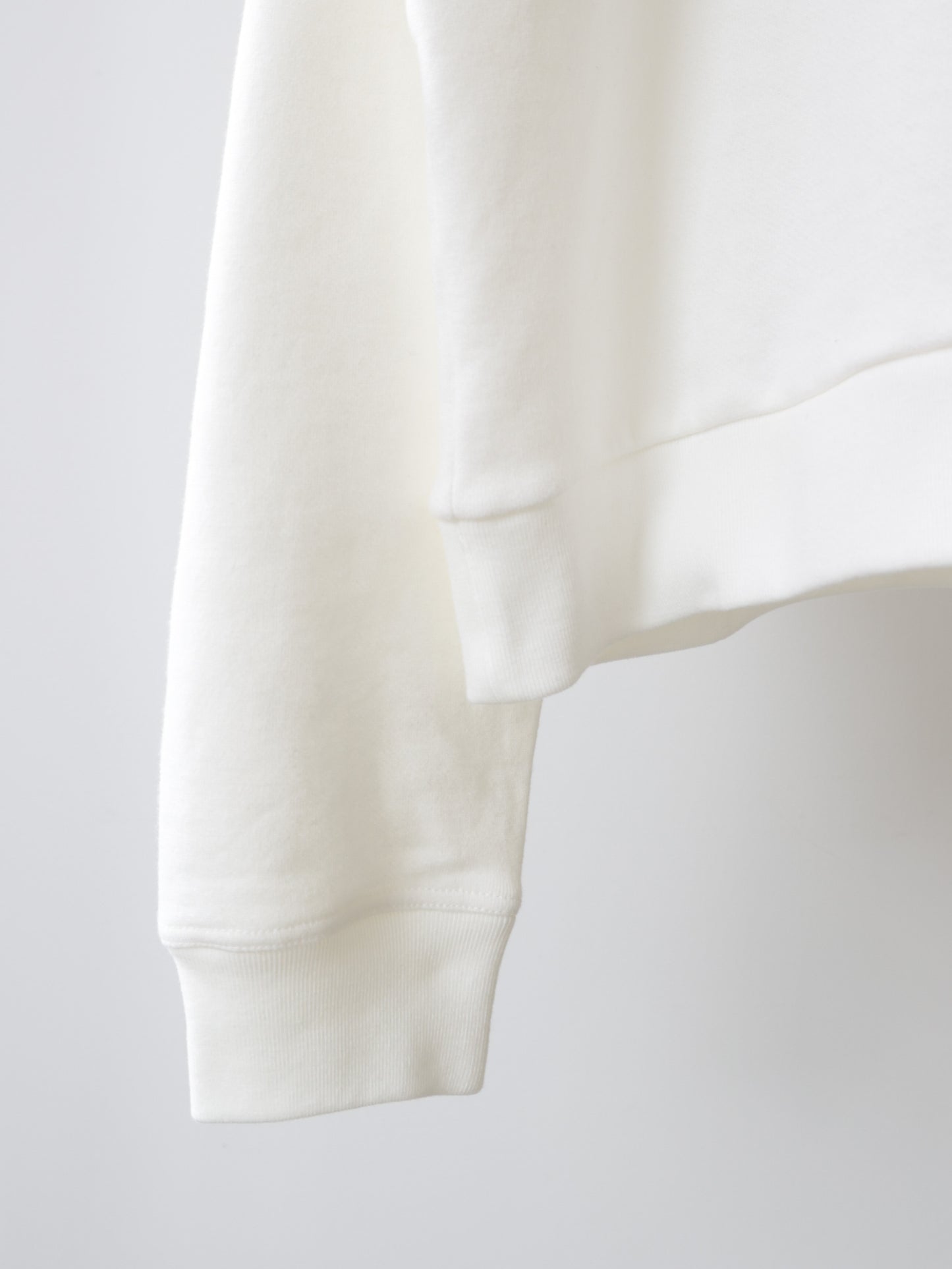 loopwheele sweat parka