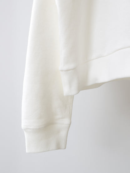 loopwheele sweat parka