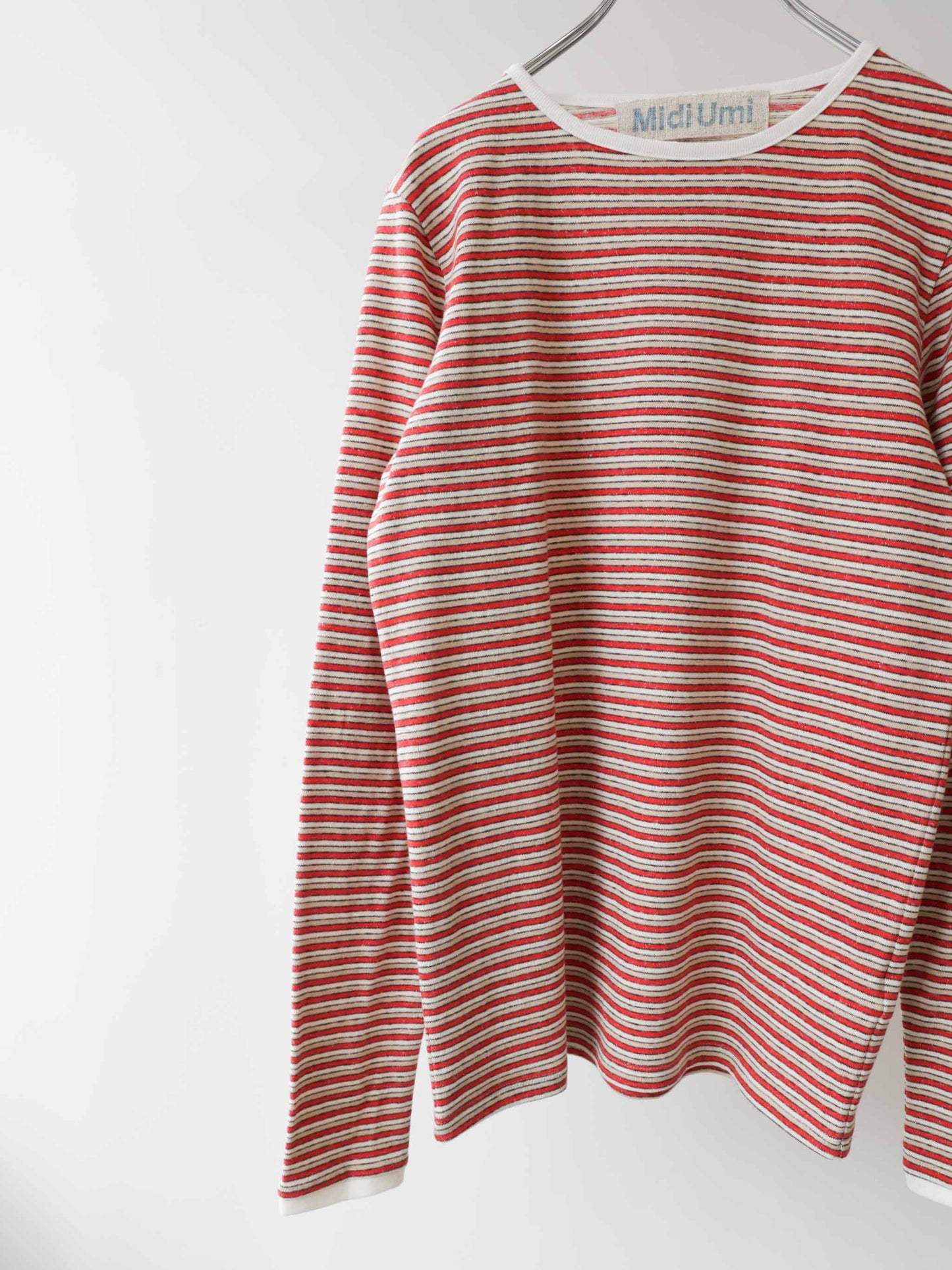 multi border pullover long sleeve