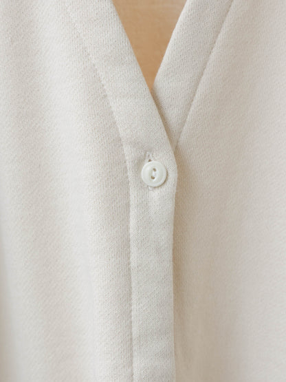 HOME sweat wide cardigan