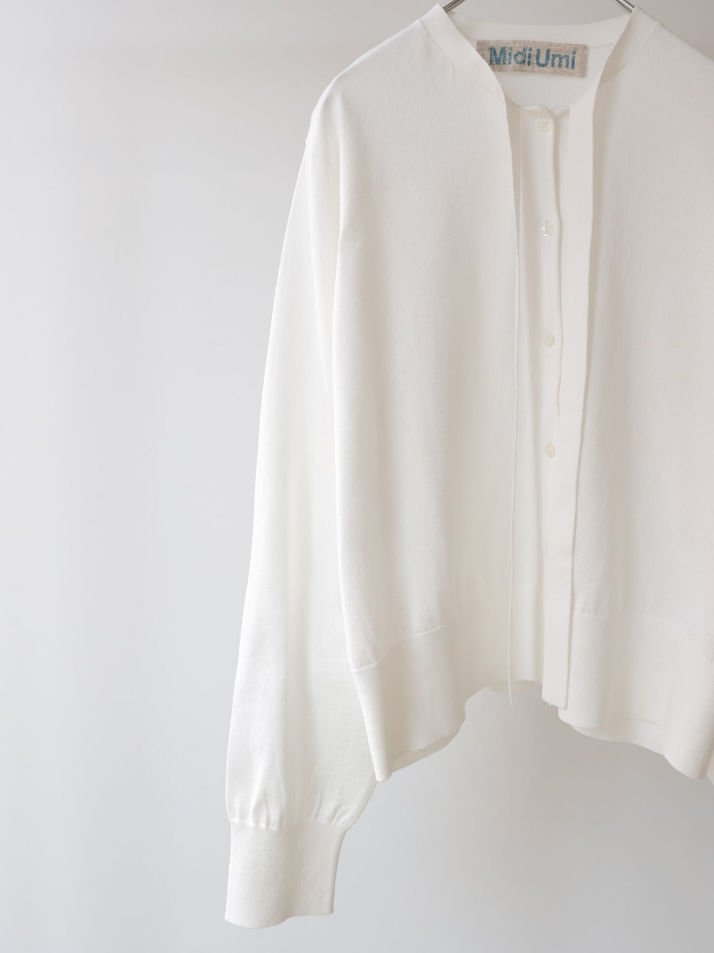 bow-tie knit cardigan