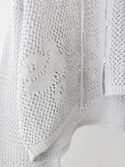 needle work cardigan