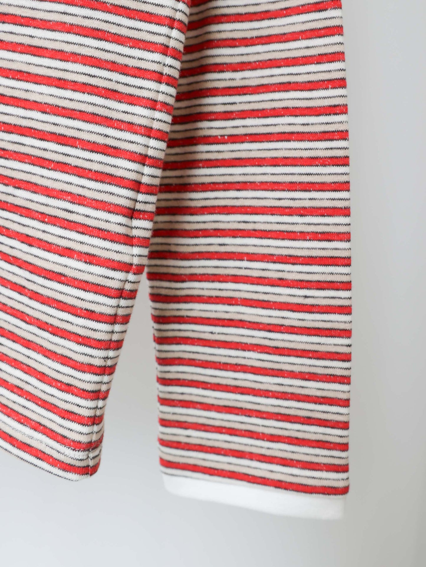 multi border pullover long sleeve