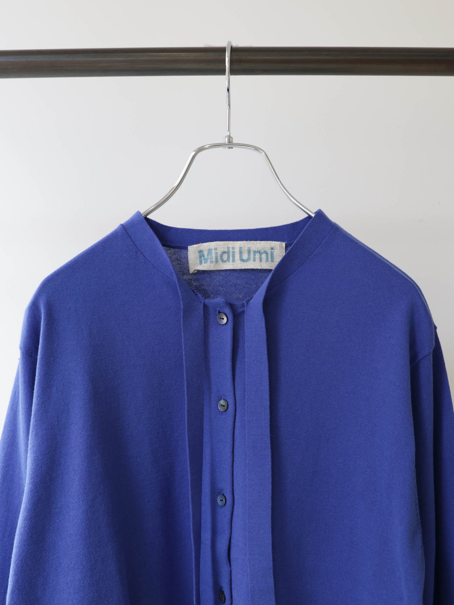 bow-tie knit cardigan