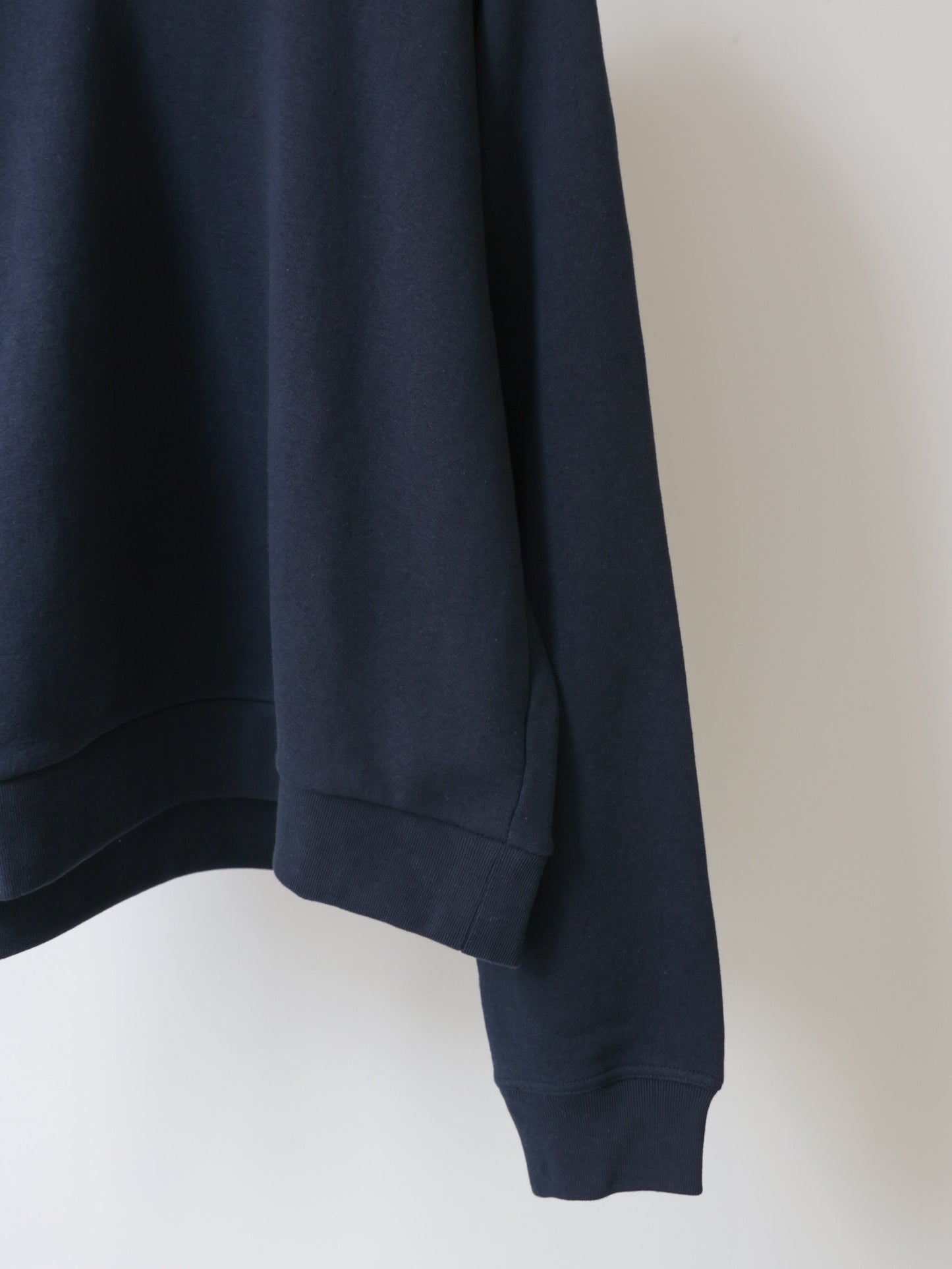 loopwheele sweat parka