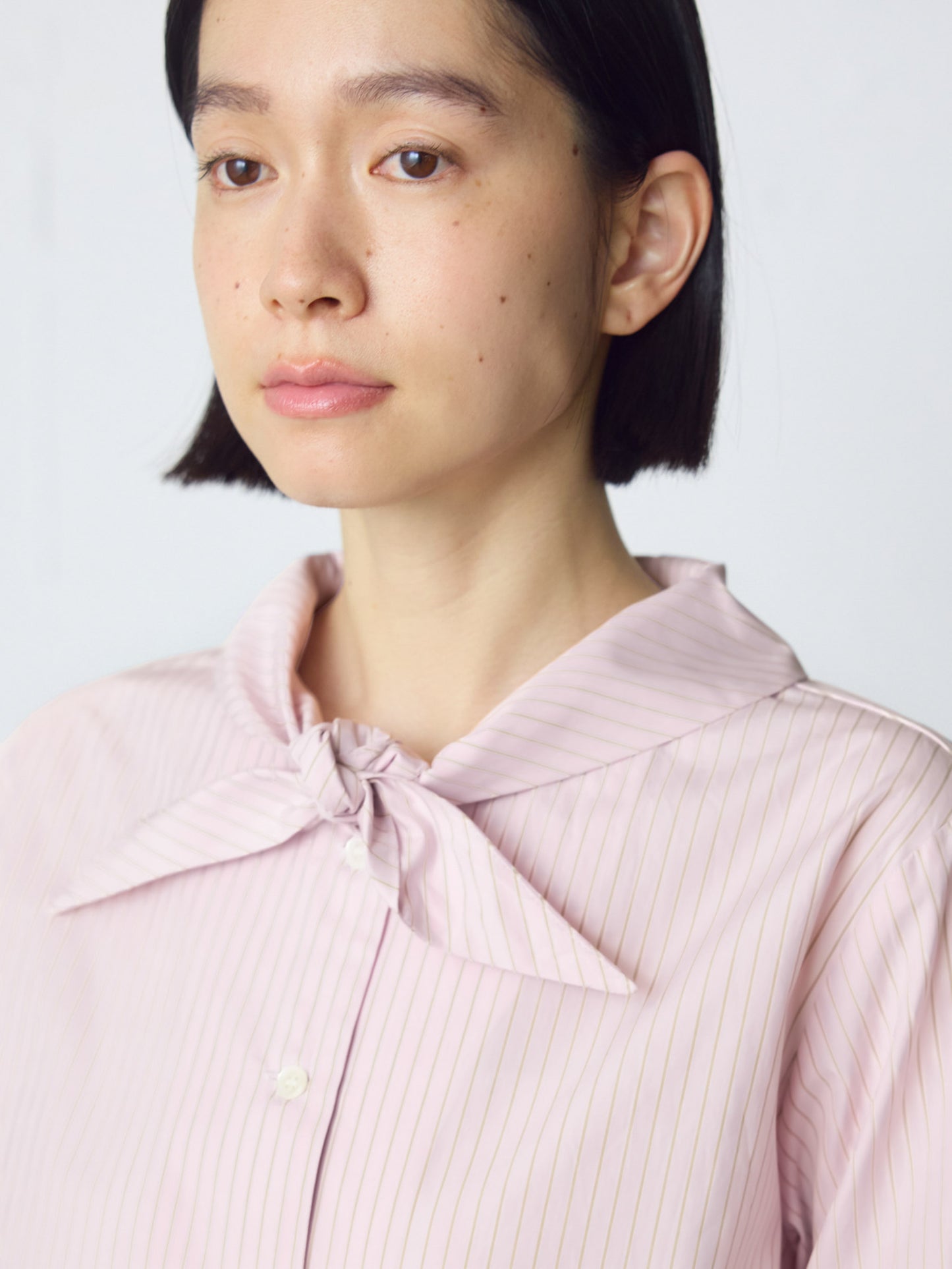 scarf like short shirt