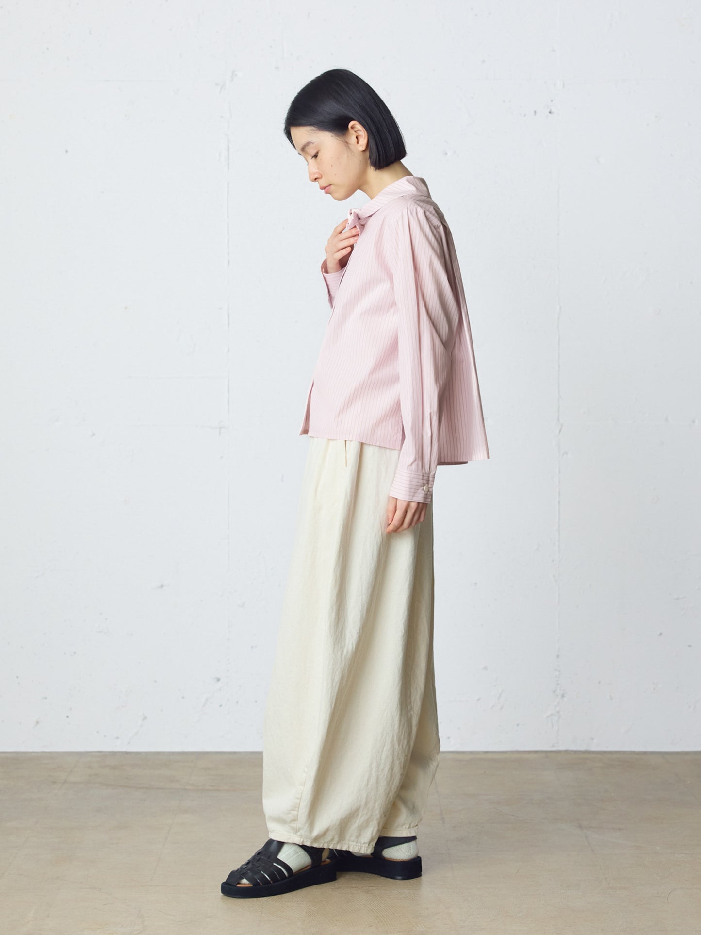 scarf like short shirt