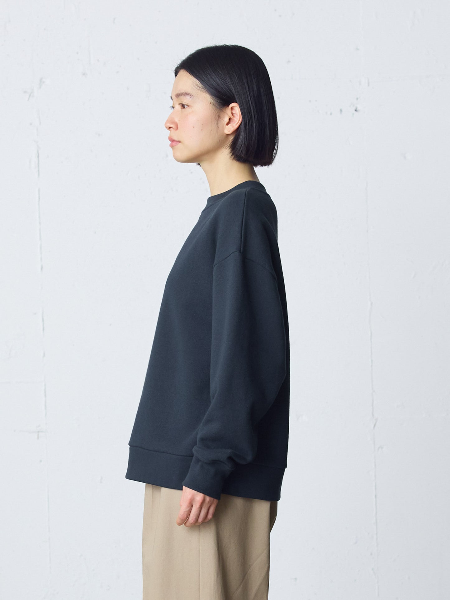 loopwheele sweat pullover