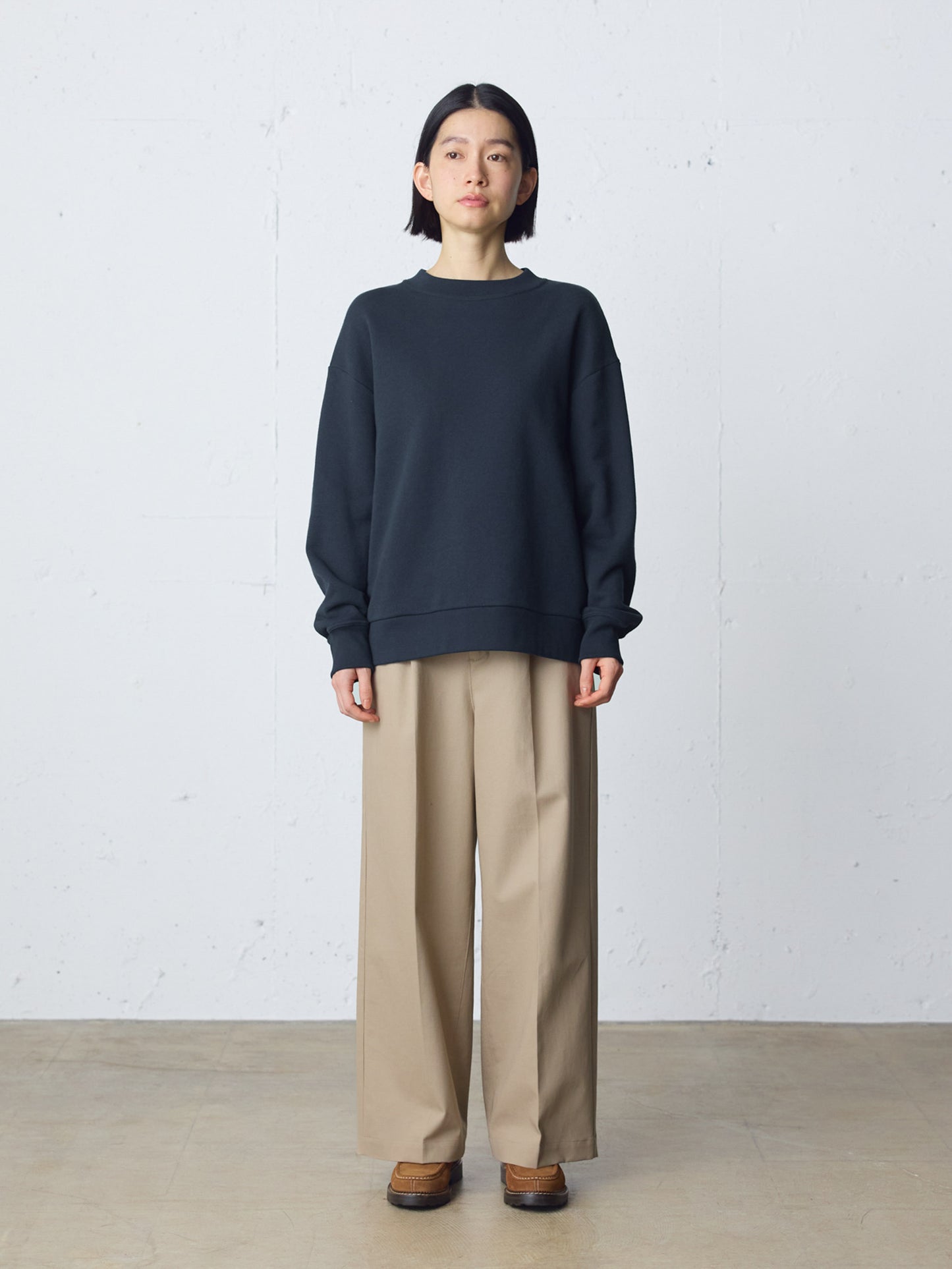 loopwheele sweat pullover