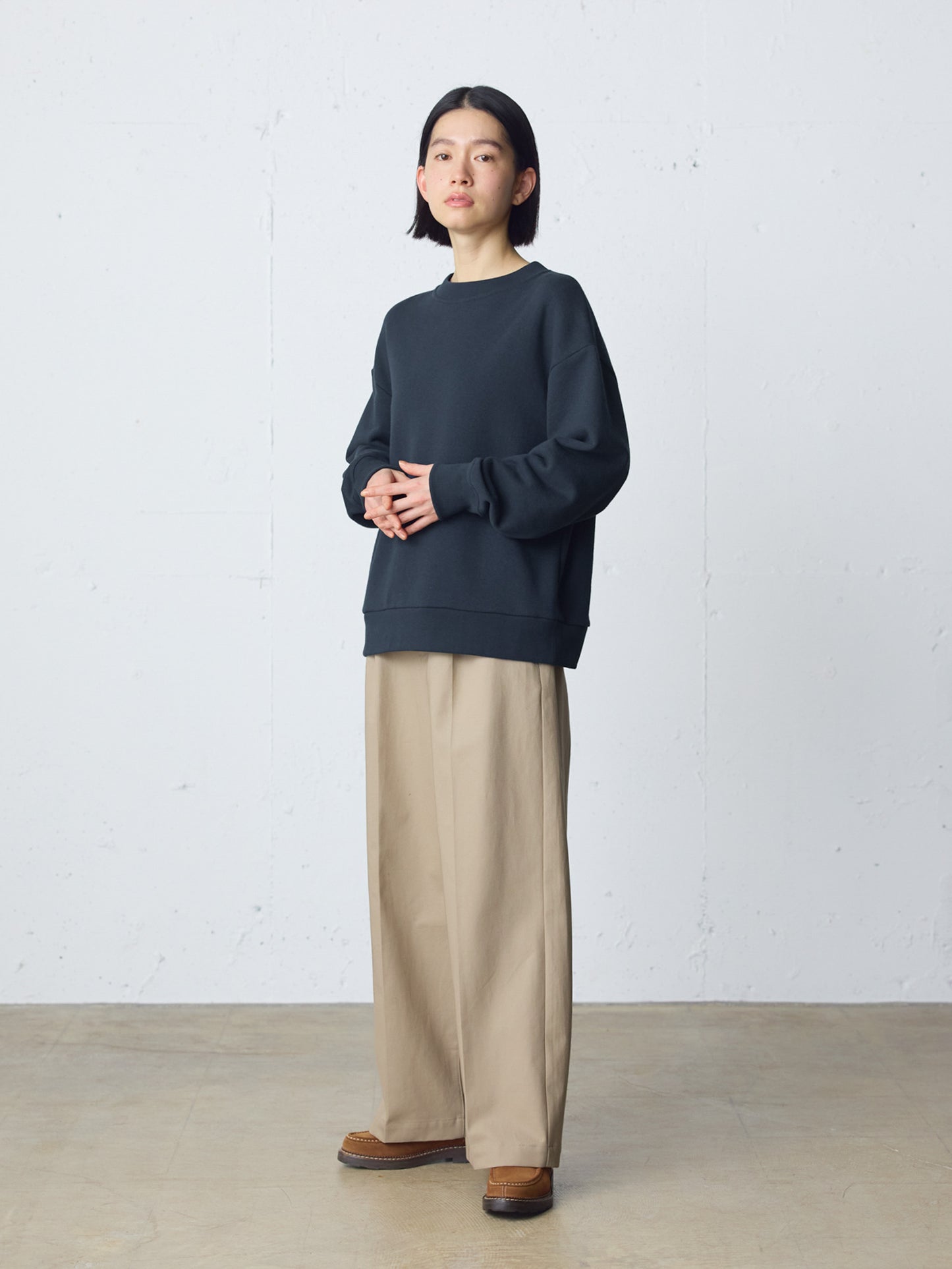 loopwheele sweat pullover