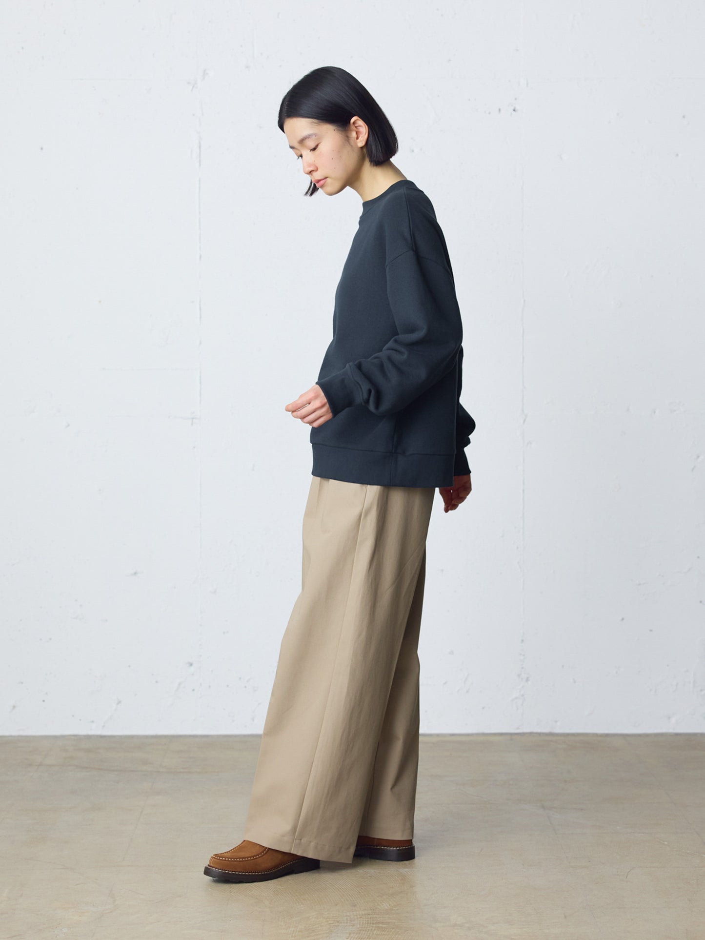 loopwheele sweat pullover